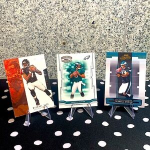 Eagles Michael Vick Donovan McNabb Terrell Owens Philadelphia Eagles Cards Nice!